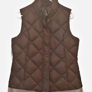 Eddie Bauer 700 fill power down filled vest size large